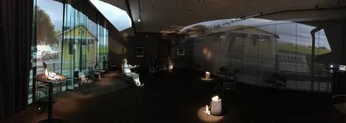 wide shot Mindful momentum Fringe 